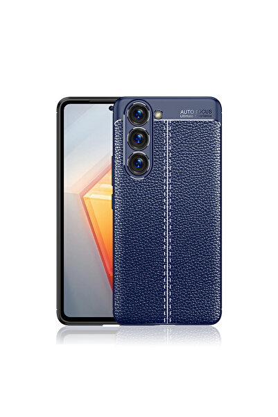 zore حافظة سيليكون متوافقة مع هاتف Galaxy S23 من TCMK - أزرق داكن