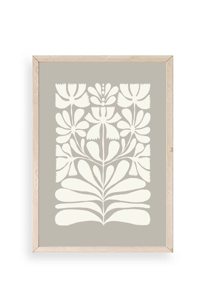 CT STONES Pattern Wooden Framed Painting