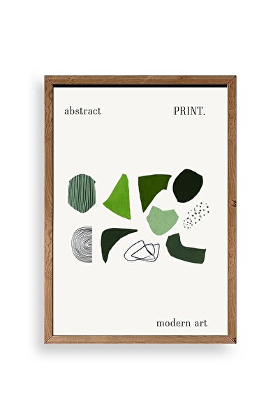 CT STONES Abstract Wooden Framed Painting