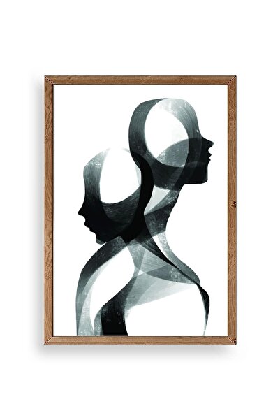 CT STONES Abstract Wooden Framed Painting