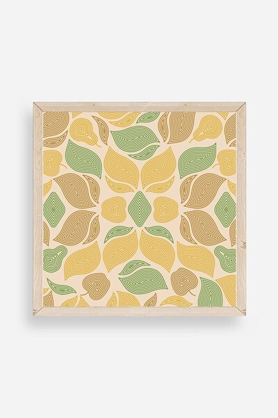 CT STONES Pattern Wooden Framed Painting