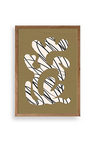 CT STONES Abstract Wooden Framed Painting