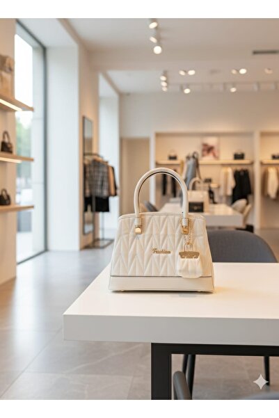 Butik Real Leather Multi-Compartment Classic Stylish Handbag