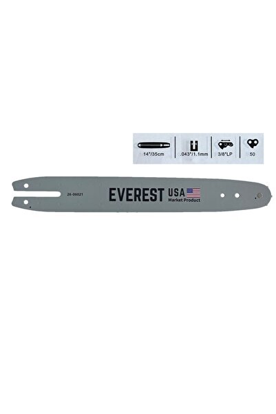 Everest Stihl Chainsaw Bar 35cm 3/8 1.1mm 50 links -