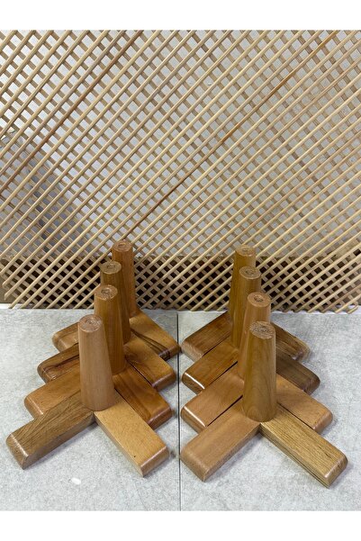 LEGORA WOOD DESİNG 1. Sınıf Gürgen Ağacı 15 Cm Açık Ceviz Mobilya Kanepe Kolt...