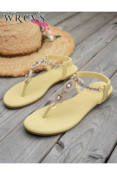 Sheya Sandale Shein, galben