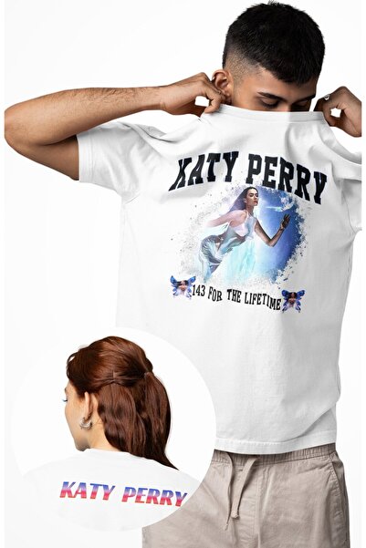 Fuddy Moda Унісекс 143 For The Lifetime Ense Принт на футболці, Oversize Katy...