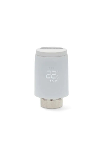 Optim Solution Smart Radiator Thermostat Head, 2 x AA, LCD, Android/iOS, Zigbee 3.0