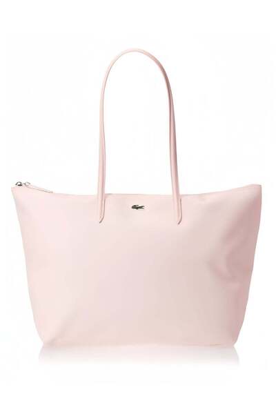 Generic L Women's L12.12 Concept Large Zipper Handheld Shoulder Tote Bag - Pink, 35x30x14cm