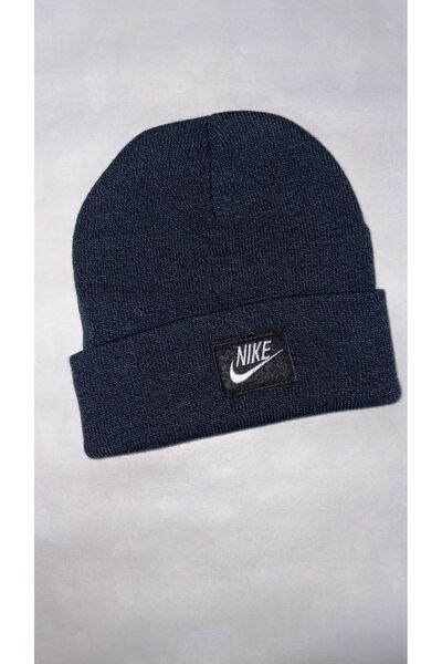 Nike Unisex cap-Applique logo-navy blue with black inserts