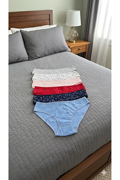 VICTOLA LINGERIE LİKRALI DESENLİ KADIN BİKİNİ KÜLOT