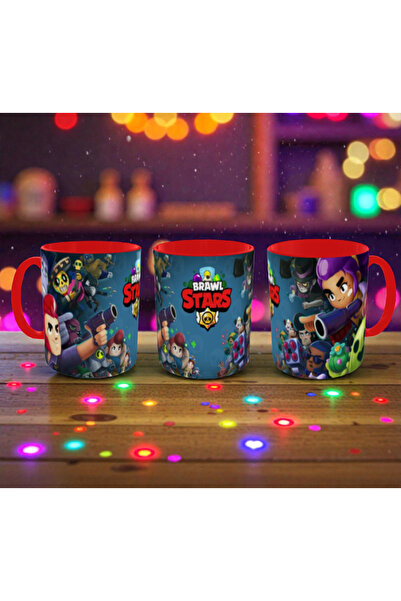 ALPŞAN TİCARET Brawl Stars Temalı Kupa Bardak Doğum Günü Hediyesi Brawl Stars...