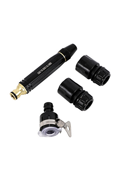Lawazim Aluminum Spray Nozzle Set - High Pressure Water Gun for Garden & Car