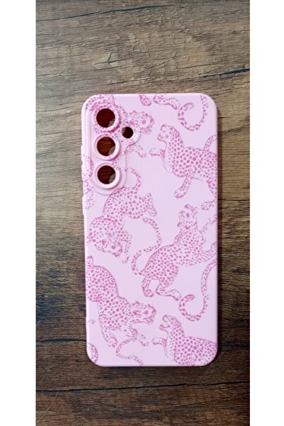 Newon غطاء هاتف سامسونج جالاكسي إس25 مطبوع بنقشة الفهد مع بطانة داخلية من الس...