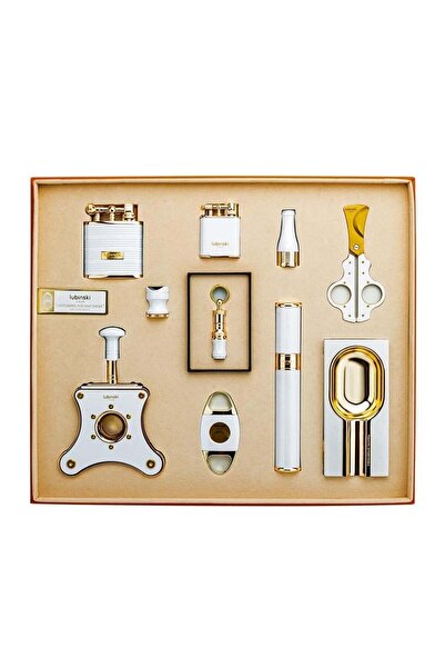 Lubinski Premium On Parça Puro Seti Beyaz