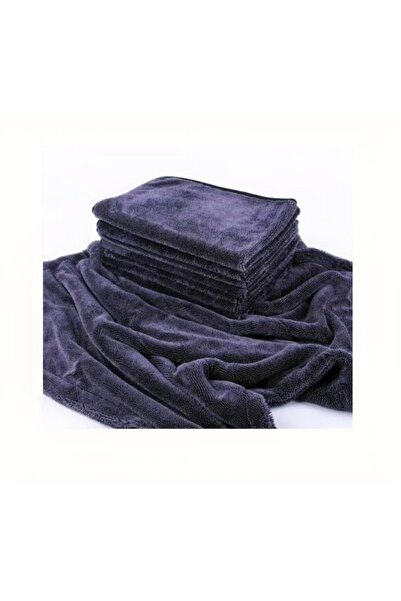 N-A Microfiber Car Drying Towel 600 GSM – 40x40 cm, BLACK color, twisted loop
