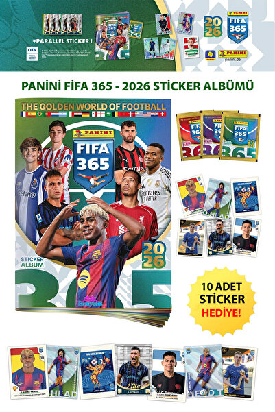 hediyecik ألبوم ملصقات بانيني فيفا 365 - 2026
