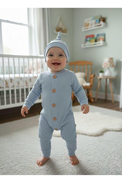 Luna Kids Store Minisse Jumpsuit Baby Blue