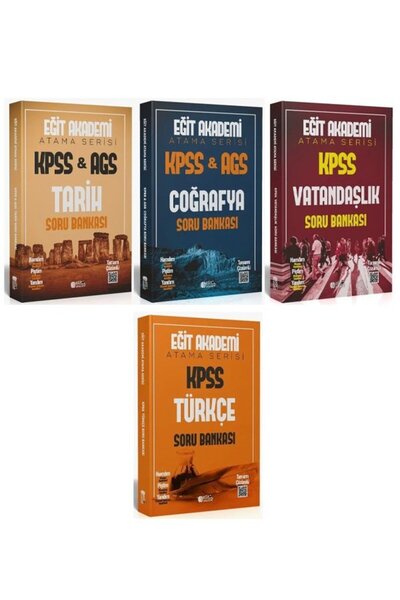 Anla Kazan Yayınları Eğit Akademi 2026 KPSS Tarih + Coğrafya + Vatandaşlık + ...