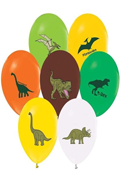 nivaroa بالونات الديناصورات 12 قطعة