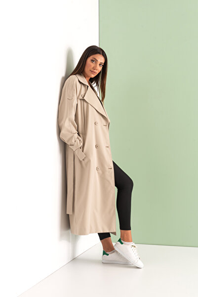 SahraAfra Nidal Trench Coat
