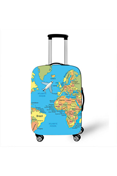 Huse Trolere Husa protectie troler "Map", Galben, marimea L