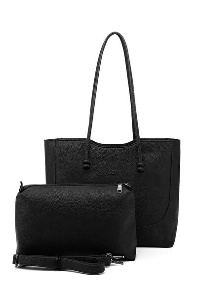 GÖNDERİ(R) Women's Black Puppy Shoulder Bag