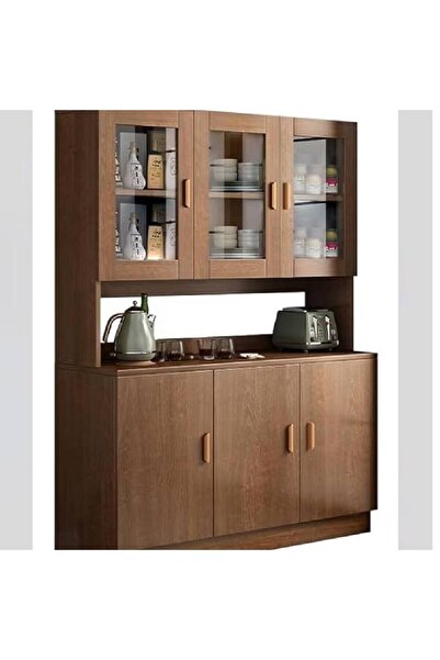 NKX خزانة جانبية كبيرة من الأردواز بتصميم بسيط لغرفة المعيشة أو المطبخ، 120 سم