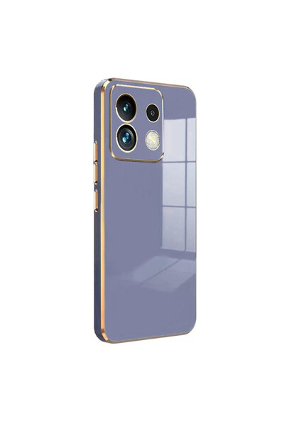 NewFace Xiaomi Poco M6 Pro 4G Case Volet Silicone - Blue