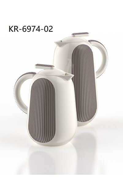 Kroos طقم ترامس شاي و قهوه لتر و نص لتر