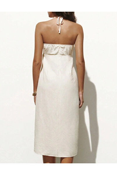 Sheya Shein midi dress, beige