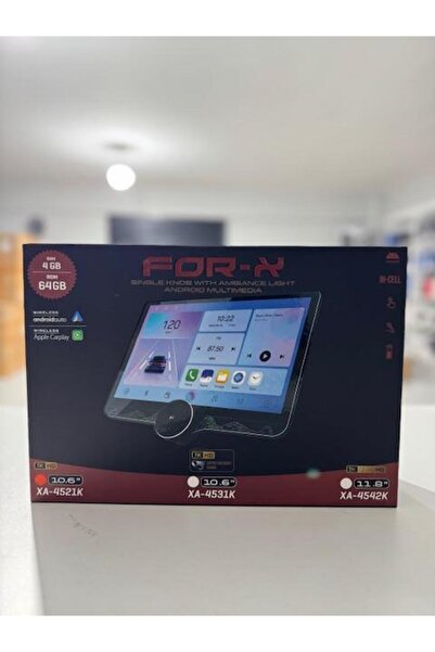 For-X XA-4521K 10.6'' DİAMOND MULTİMEDİA EKRAN ANİMASYON IŞIKLI