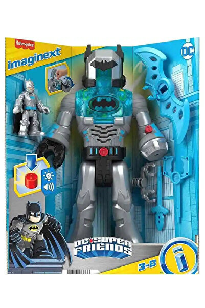 FISHER PRICE Robotul DC Super Friends Batman Grey Insider Exo Suit 30cm
