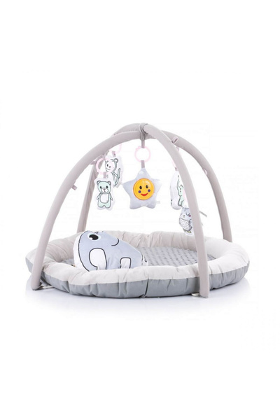 LITTLE ANGEL - Baby Round Comfy Gym Play Mat