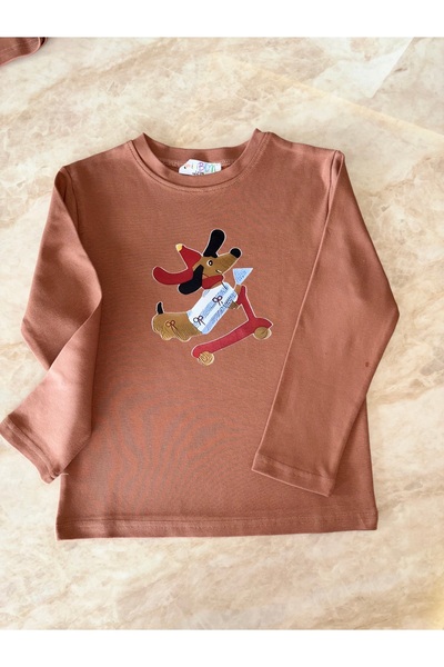 minibon Baskılı Uzun Kollu Tişört - Havhav