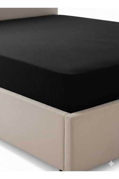 miadora cotton ملاءة سرير مطاطية اقتصادية من القطن، مرنة وناعمة، لسرير فردي أو مزدوج