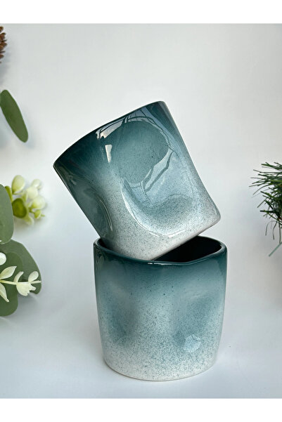 MeGgDecor Green Organic Square Mug