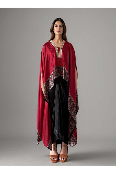 ECSTACY COUTURE Draping skirt set