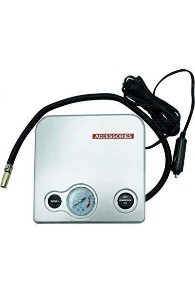 BUNCA Car and bicycle air compressor that works via the car's cigarette lighter.