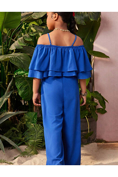 Sheya Shein jumpsuit, blue