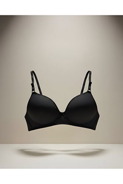 LOES MOMENT Kadın Dolgusuz Günlük Kulanıma Uygun Kurdele Detaylı Günlük Sütyen