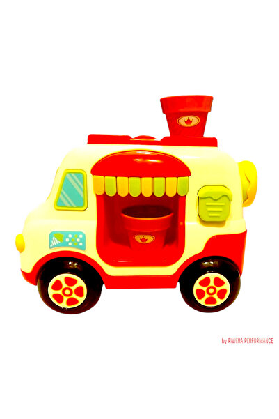 OEM Interactive bath toy for children Hooppie, ice cream truck, 15x10x20.5 cm, foams, 12 months+
