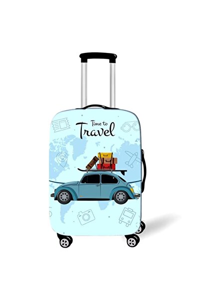 Huse Trolere Husa protectie troler "Time to Travel", Albastru marimea L