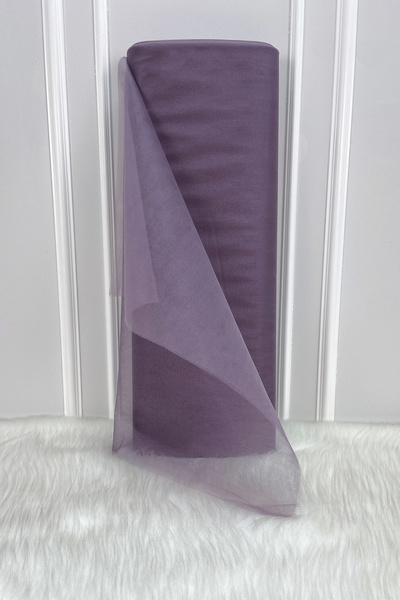 ZEYMERADE Küllü Mor Süsleme Tülü, Bohça Çeyiz Gelin Damat Söz Nişan Nikah Kap...