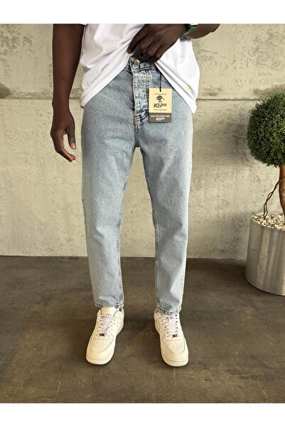 KağanKY Ice Blue Boyfriend Jean