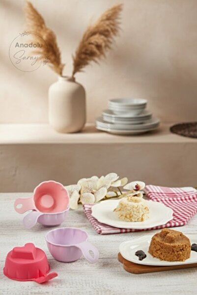 Anadolu Saray Pratik 2'li Pilav Ve Helva Şekillendirici Kalıp Seti - Mutfakta Profesyonel Sunumlar