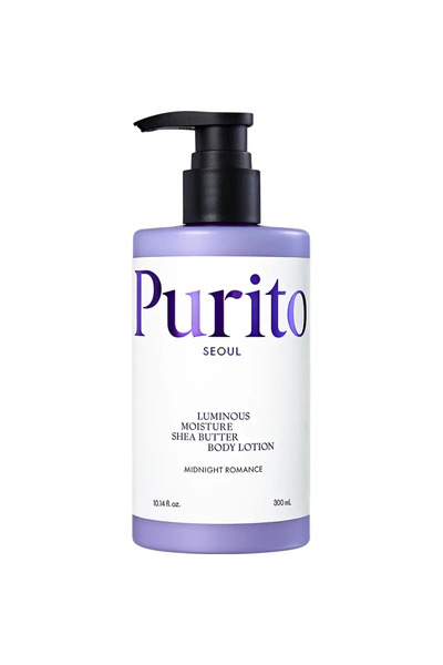 Purito Loțiune de corp hidratantă Luminous Moisture Shea Butter Midnight Roma...