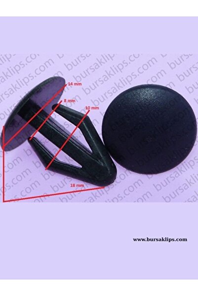 bursaklips مشبك سجاد صندوق السيارة 90467-10015 (10 قطع) لسيارات هيونداي وكيا ...