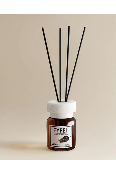 Eyfel Room freshener with sticks, 120ml, COFFEE WITH MILK