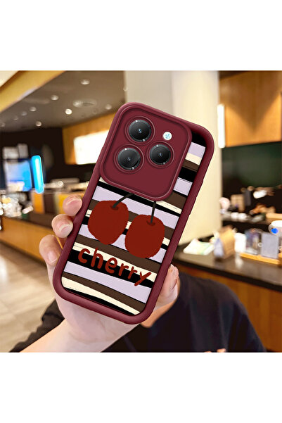 ucuc حافظة هاتف Infinix Hot 40/40 Pro متوافقة مع نمط الفاكهة من السيليكون الع...